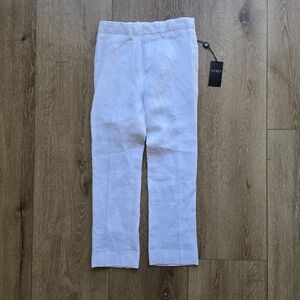 Lauren Ralph Lauren Boys Linen White Pants Slacks